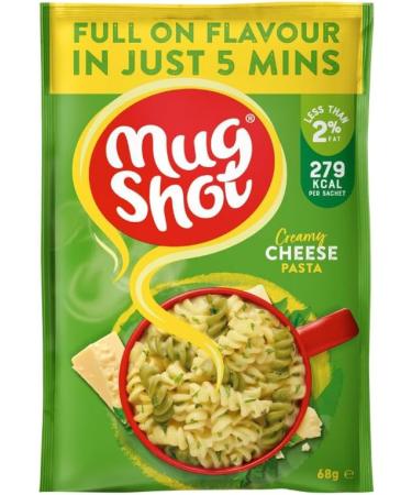 Instant Noodle Bundle Containing Mug Shot Roast Chicken Pasta 55g x2 Chicken & Sweet Corn Noodles 54g x2 Creamy Cheese Pasta 68g x2 (6 Pack) - Buy Online on GoSupps.com
