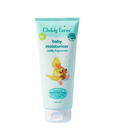 Childs Farm | Baby Moisturiser 200ml | Mildly Fragranced | Moisturising & Hydrating | Suitable for Newborns with Dry Sensitive & Eczema-prone Skin 200ml Sensitive