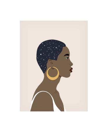 Trademark Fine Art 'Heavenly Hair IV' Canvas Art by Annie Warren