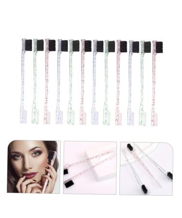 FRCOLOR 36 Pcs Double Ended Eyebrow Brush Set | 2-in-1 Spoolie & Shaper Kit for Perfect Eyebrows | International Shipping Available - Buy Online on GoSupps.com