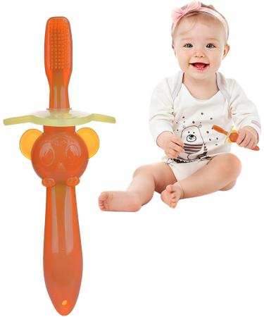 Shop Pologmase Baby Finger Toothbrush | Silicone Baby Mouth Cleaner & Bite Toy for Infants - Safe Soft & Ideal for Boys & Girls Over 6 Months - Buy Online on GoSupps.com