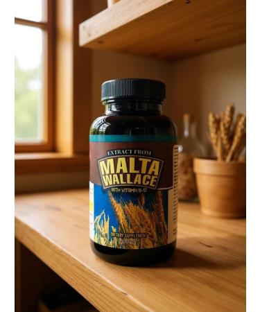 Malta Wallace -Extracto de Malta con vitamina B-12 oz - Buy Online on GoSupps.com
