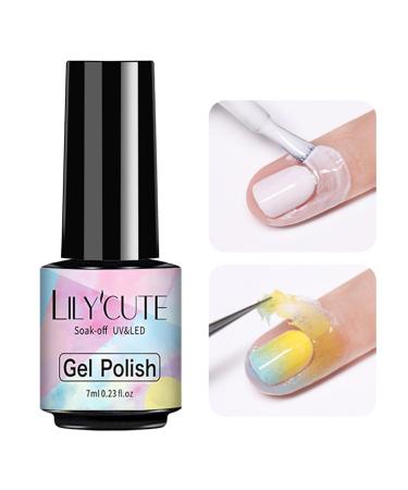 Liquid Latex Nails Peel Off 7 ML Latex Nail Polish Barrier Nail Polish Skin Protector Peel Off Nail Saviour Protective Glue Barrier Liquid Peel Off Tape Nails 60s Quick Dry