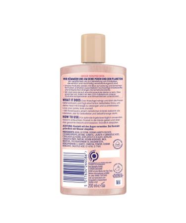 Bioren Rose Quartz & Activated Carbon Washing Gel - Deep Cleansing for Normal & Oily Skin | Daily Use (200 ml) - Buy Online on GoSupps.com