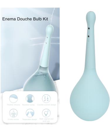 Buy Inlet Shower Bulbs Set - Reusable Anal Shower for Men & Women | Prevents Backflow Deep Cleaning Soft Silicone Nozzle 1.6 cm - Buy Online on GoSupps.com