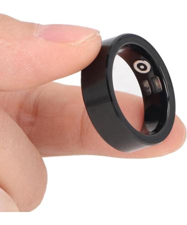 Smart Ring Health Tracker | Metal Black Smart Health Ring for Outdoor Use | Top Fitness Tracker - Buy Online on GoSupps.com
