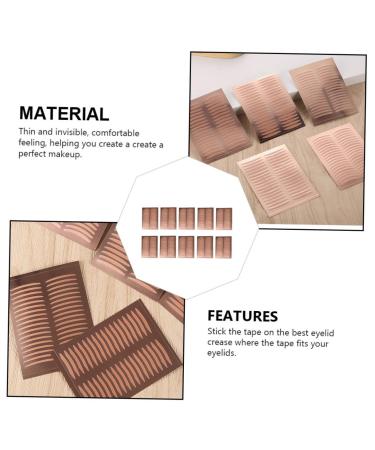 Beavorty Makeup Stickers 25 Sheets Double Eyelid Sticker Make up Kit Mono Eyelid Tape Eyelid Lift Strips Beauty Stickers Girl - Buy Online on GoSupps.com