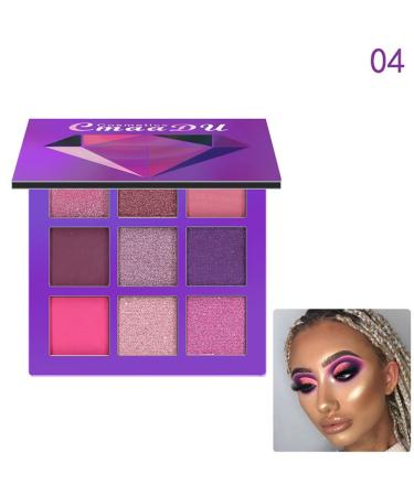 9 Color Pigmented Matte Eye Shadow Palette - Long Lasting Cosmetic Kit for Stunning Eyes | International Shipping Available - Buy Online on GoSupps.com