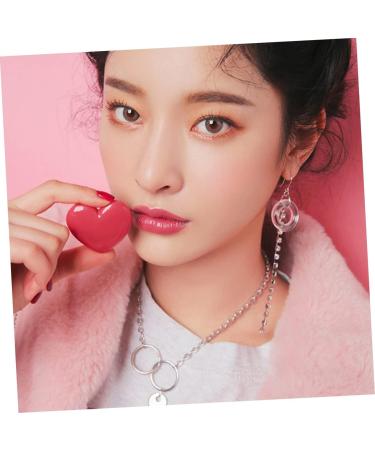 Beatifufu Set of 4 Compact Heart-Shaped Storage Boxes with Mirror for Lipstick and Eyeshadow for Travel - Buy Online on GoSupps.com