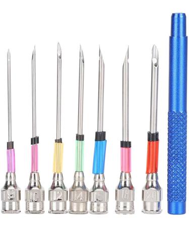 Steel Embroidery Stitching Needles Set with Handle for DIY Handmaking Crafts - Buy Online on GoSupps.com