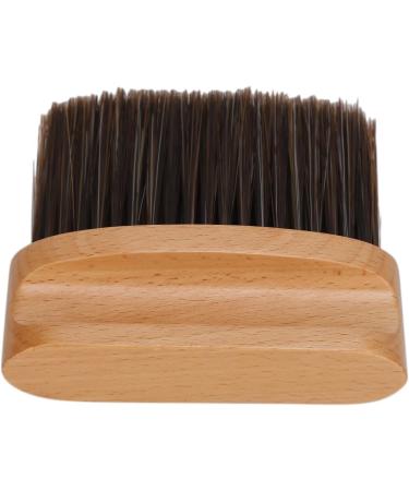Barber Neck Duster Brush Soft Nylon Hair Wodden Handle Hair Sweeping Brush for Neck Hair Cleaning - Buy Online on GoSupps.com