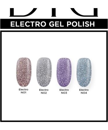 Didier Lab - Premium Gel Nail Polish Electro No.3 - Gel Nail Varnish - Nail Art - Long-Lasting High Gloss Wear - Easy to Apply - Gel Nails - Rich Pigment - UV/LED - Chip Resistant - Buy Online on GoSupps.com