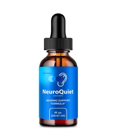 NeuroQuiet Tinnitus Relief for Ringing Ears NeuroQuiet Hearing Support Liquid Drops Neuro Quiet Auditory Clarity and Healthy Hearing Supplement Neuro Quiet All Natural Formula Reviews (1 Pack)