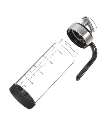 Zerodeko Soy Sauce Pot Soy Sauce Container 4pcs Automatic Opening and Closing Oiler Glass Soy Sauce Vinegar Bottle Dropshipping Kitchen Vinegar Jars Glass Oil Dispenser 22X7X7CMx4pcs As Shownx4pcs