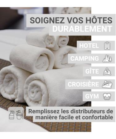  GPQ GPQ - BATH TIME 2-in-1 Gel/Shampoo | 2 x 5 L Can | Hotel Equipment | With Conditioner Paraben Free | For Hotel Cottage Camping Cruise B&B Gym | Made EU - Buy Online on GoSupps.com