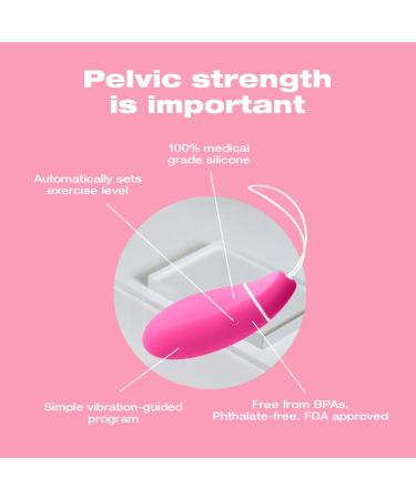 Intimina KegelSmart - Best Kegel Exerciser & Pelvic Floor Strengthening Device for Women | Shop Internationally - Buy Online on GoSupps.com