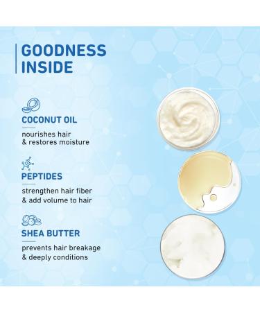 Coconut & Peptides Strength & Shine Hair Mask | Nourish & Revitalize Hair - International Shipping Available - Buy Online on GoSupps.com