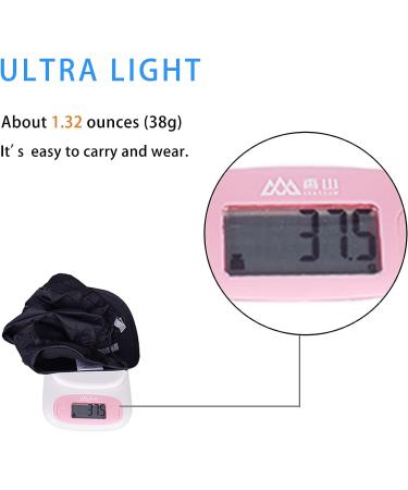 Water Resistant Reflective Running Cap | Breathable Ultralight Sport Hat for Men and Women - Blue - Buy Online on GoSupps.com