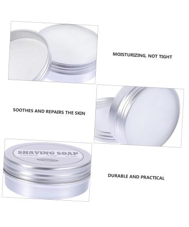 Angoily Men's Razor Soap | Solid Shampoo & Facial Water | Beard Removal Cream | Nourishing Soap | 7.1x7.1cm | Buy Online Worldwide - Buy Online on GoSupps.com