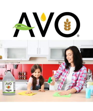2 Pack AVO 1 Gallon Pure Natural Distilled White Vinegar - 5% Acidity (128 oz) - Buy Online on GoSupps.com