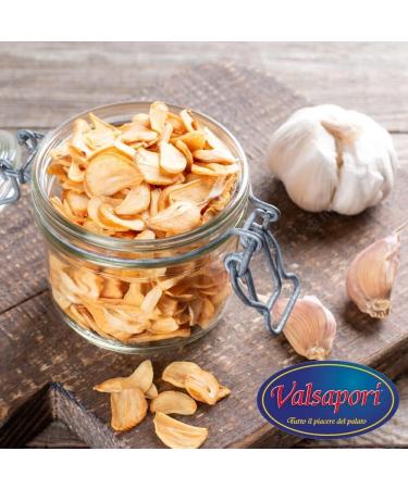  HOME LINE 100% Natural Raw Sliced Garlic - 250g Envelope | Flaked Dried Garlic for Perfect Sauces Soups and Gourmet Dishes - Buy Online on GoSupps.com