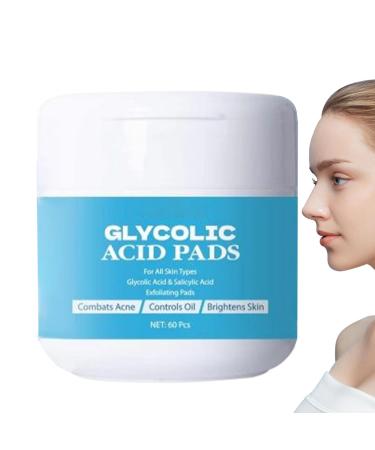 Gel toner pads Exfoliating face pads for acne | Moisturizing facial toner pads | 60 deep cleansing skincare products | Wipes