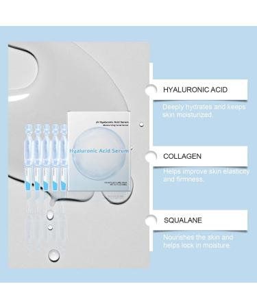 Serum Acide Hyaluronique Visage - Acide Hyaluronique Serum Soins pour le Visage Hydratant pour un Lifting Visage Absorption Facile Et Formule Anti- ge Une Ampoule Pour Une Utilisation (A 15PCS) - Buy Online on GoSupps.com
