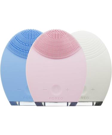 FOREO LUNA Face Exfoliator Brush and Silicone Cleansing Device for Combination Skin with 2 Year Warranty & 10 Year Quality Guarantee Ultra-sensitive Skin - Buy Online on GoSupps.com