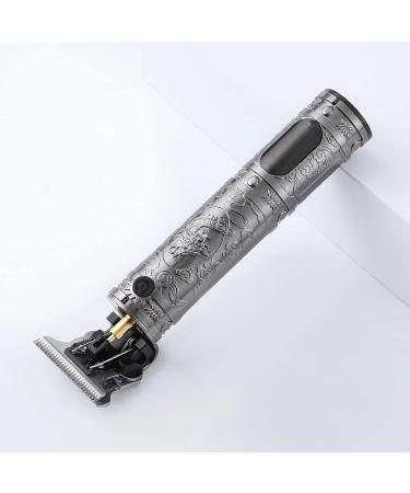 Ten-Tatent Professional Hair Clippers for Men - Cordless Beard Trimmer with T-Blade, Precision Cutting and Zero Gapped Grooming Kit in Grey - Buy Online on GoSupps.com