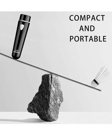 Mini Electric Razor for Men | Portable USB Rechargeable Waterproof Shaver & Beard Trimmer - Perfect for Home & Travel (Blue - Buy Online on GoSupps.com
