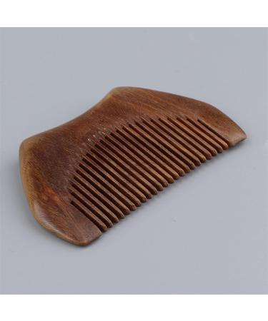 Comb Portable Comb Carving Flowers and Trees Comb Gold Sandalwood Solid Wood wooden comb - Buy Online on GoSupps.com