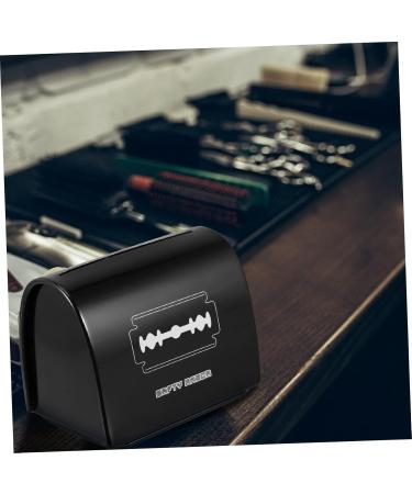 Frcolor 2-Pack Blade Storage Box | Waste Disposal & Recycling Container for Razor Blades | Black Shaver Organizer - 6.5x4.5x6cm - Buy Online on GoSupps.com