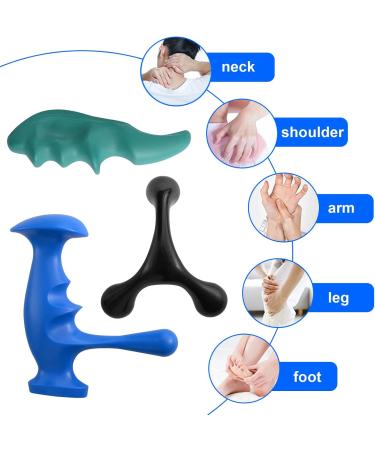 Toatelu 3-Piece Acupressure Massage Tool Set Trigger Point Relief for Neck Arms & Legs | Stress Relief Massager - Buy Online on GoSupps.com