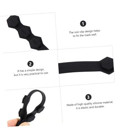 Buy Solustre 10 Pack Adjustable Mask Hooks & Ear Strap Extensions for Comfortable Earring Mouth Protection | International Shipping Available - Buy Online on GoSupps.com