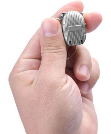 Acunny Folding Nail Clippers Key Ring Folding Nail Clippers - Nail Clippers Portable Stainless Steel Nail Clippers Trim Nail Styling Tools Toe Nail Clippers Silver - Buy Online on GoSupps.com