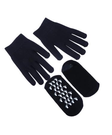 Beaupretty Womens Socks Gel moisturizing moisturizing spa Man Vegetable Gel Women Moisturizing Gloves 20.00X14.00X2.00CM