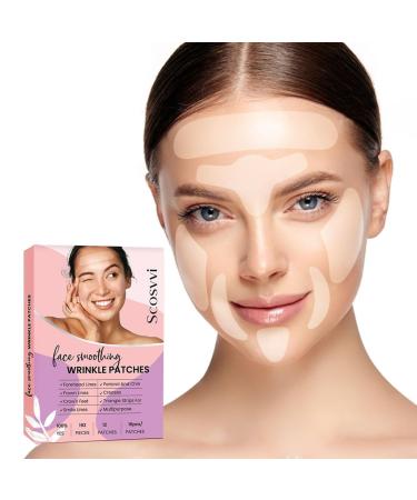 Scosvvi Forehead Wrinkle Patches  Anti Wrinkle Patches Treatment for Forehead Lines  Smile Lines  Fine lines  Face Patches for Wrinkles  Wrinkle Remover for Face  Wrinkle Patches for Face Overnight