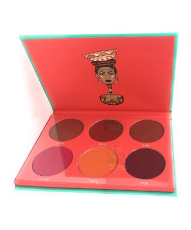 Juvia's Place Saharan Vol.1 Blush Palette - Mauve & Browns for Darker Skin | Vegan & Cruelty-Free - Buy Online on GoSupps.com