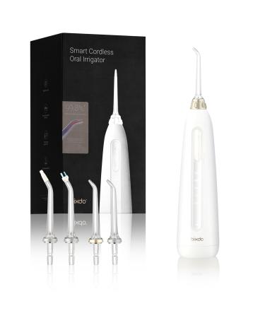Water Flosser for Teeth Cordless Oral Irrigator Electric Tooth Flosser with 3 Jet Tips