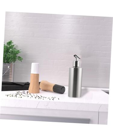 Zerodeko 1pc Stainless Steel Oil Pot Pink Wicker Basket Stainless Sauce Bottle Dust-proof Oiler Glass Olive Oil Pourer Cooking Condiment Bottle Cylindrical Condiment Bottles - Buy Online on GoSupps.com