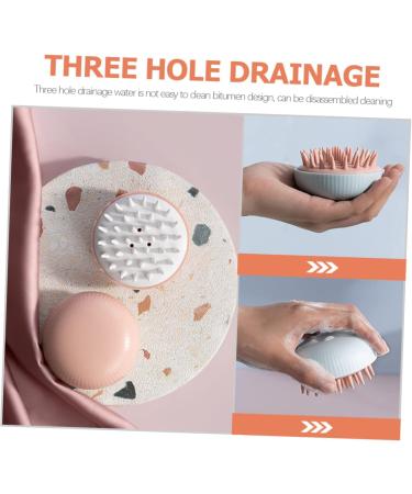 Beavorty Shampoo Brush - 12 Stk Silicone Scalp Massager for Shower & Bath - Dual-Use Head Wash Brush for Hair Cleaning & Relaxation - Buy Online on GoSupps.com