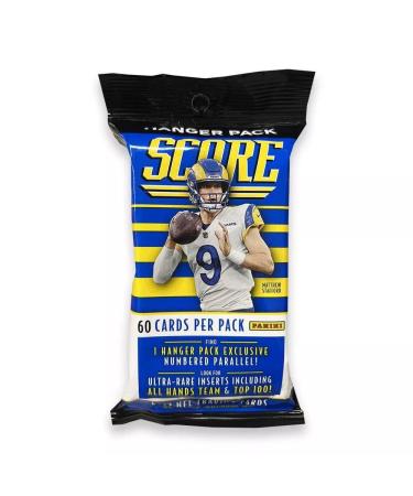 2022 Score Football Trading Cards Hanger Pack (60 Cards)