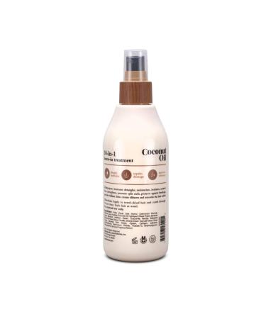 Oliology Coconut Oil 10-in-1 Multipurpose Spray - Leave in Treatment for All Hair Types | Controls Frizz & Detangles | Hydrates & Moisturizes | Cruelty Free, Paraben Free - 8.5 oz - Buy Online on GoSupps.com