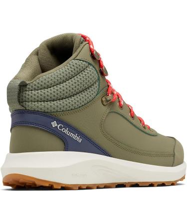Columbia Trailstorm Peak Mid Hiking Shoe 7.5 - Stone Green/Nocturnal - Buy Online on GoSupps.com