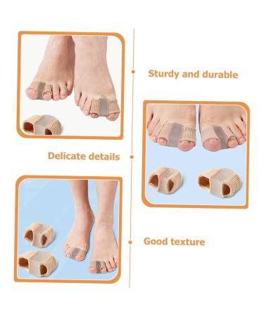 Cabilock Toe Separator Brace Set - Bunion Straightener & Spacer (4pcs) - Buy Online on GoSupps.com