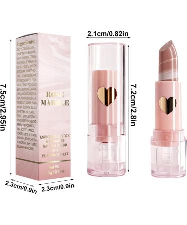 Moisturizing lip makeup with lip gloss - Marbled sheer lipstick moisturizing lip gloss | Velvety matte lip care lip tint - Buy Online on GoSupps.com