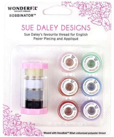 WonderFil Bobbinator Sue Daley Decobob Pre-Wound Bobbins - 10 Pack - Buy Online on GoSupps.com
