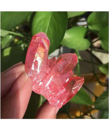 Stone Crafts Natural Crystal Quartz Cluster Colourful Specimen Electroplating Coated Reiki Stone Home Decoration Craft Reiki Crystals - Buy Online on GoSupps.com