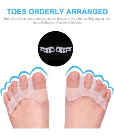 KIMISS Bunion Pads - Toe Separators for Men and Women - Correct Bunions & Restore Toes - Easy Wear in Shoes - Toe Spacers & Stretchers - Buy Online on GoSupps.com