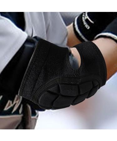 Youth Elbow Guard Baseball Elbow Guard BaseballAntislip Elbow Pad Breathable Forearm Pad Adjustable Sports Protection Gear for Volleyball Climbing Black - Buy Online on GoSupps.com